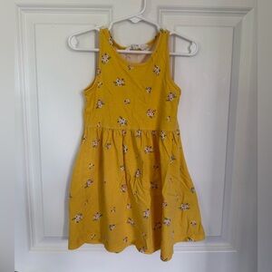 H&M Yellow Floral Girls Sundress -Size 2-4t